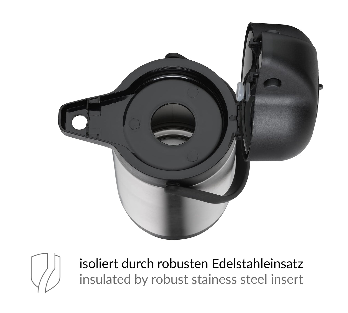 alfi 0837205250 Pumpkanne TT Edelstahl mattiert 2,5 l