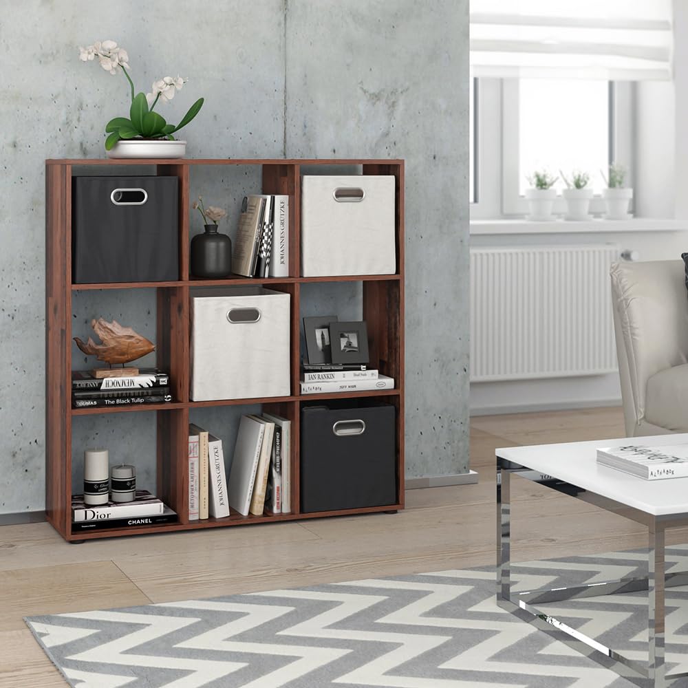 Vicco Raumteiler Nove, Antikholz, 104 x 108 cm