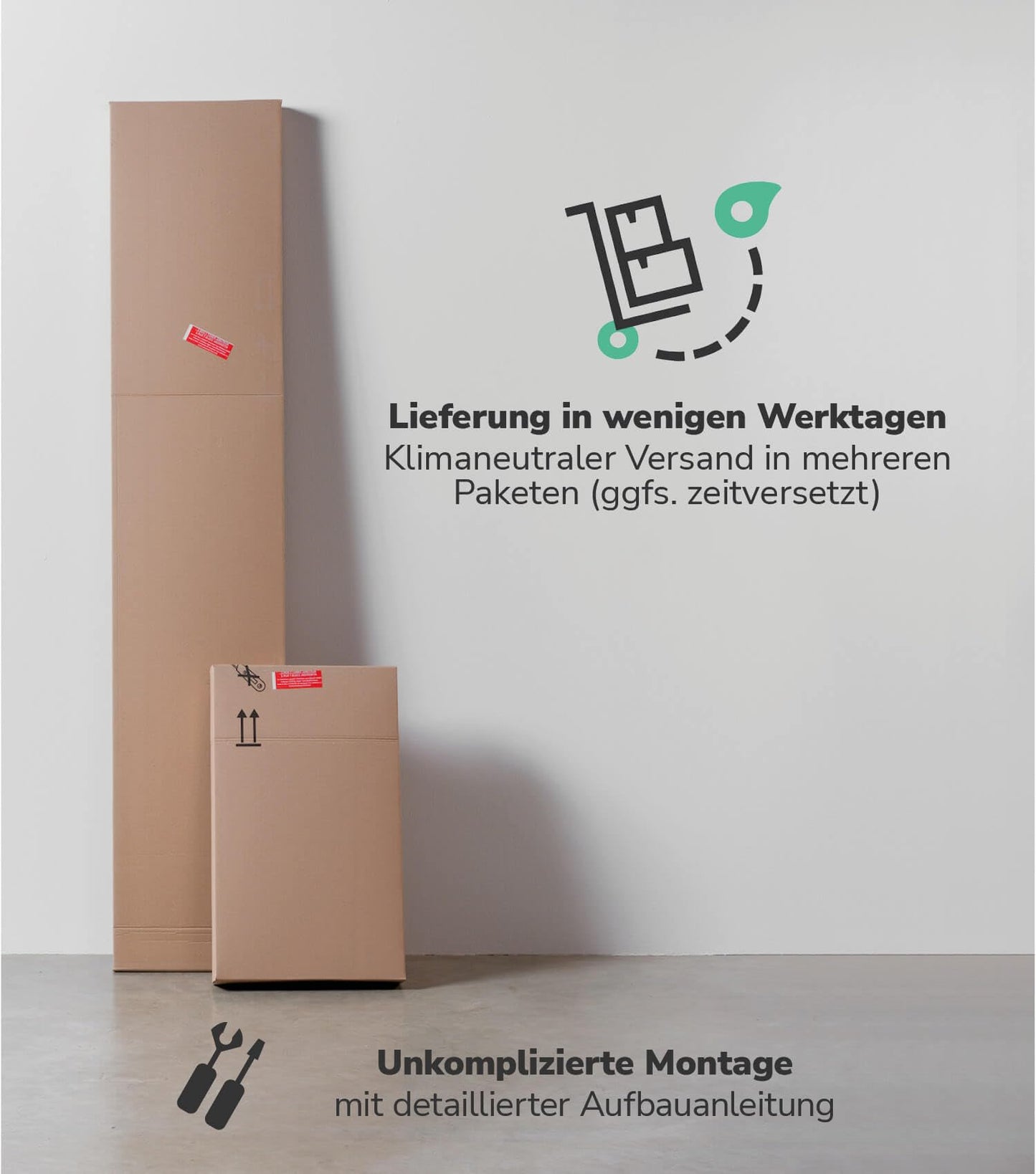 mokebo® Mehrzweckschrank 60cm Breite 'Der Lange', Aktenschrank, Büroschrank oder Schuhschrank in 60x180x34 cm (B/H/T), auch als Vorratsschrank oder Schrank aus Holz in Anthrazit-Schwarz