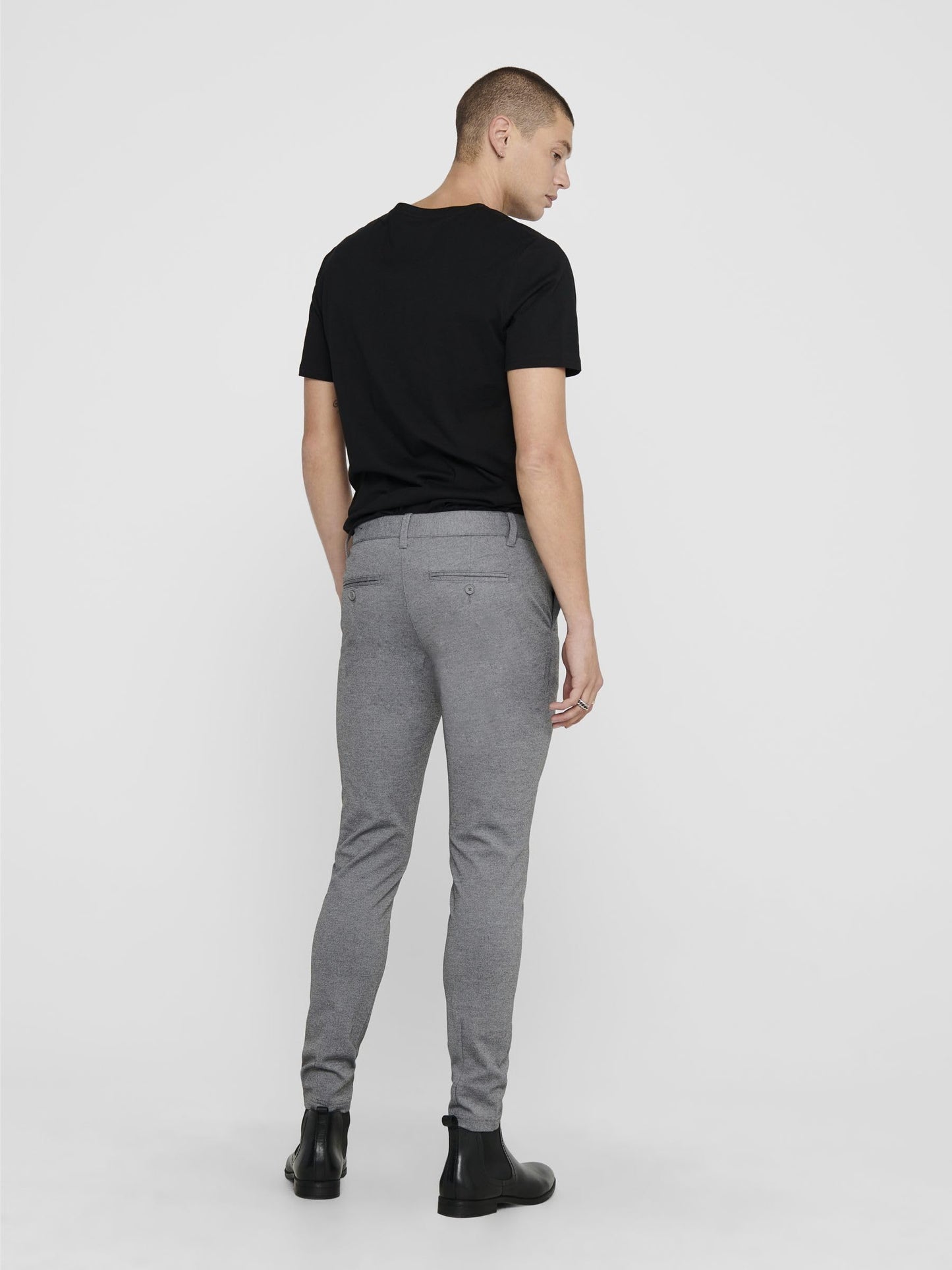 ONLY & SONS Herren Hose 22010209 Medium Grey Melange 30-30
