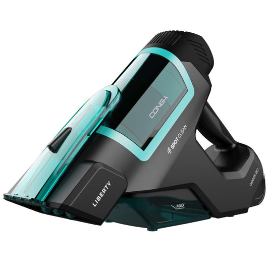 Cecotec Conga Hand Carpet&Spot Clean 2500 Polsterstaubsauger, 50W, 3-in-1: Sprüht, Reinigt und Saugt, Flüssigkeiten und Feststoffe, 2 Tanks, je 350 ml für Schmutz-und sauberes Wasser, Autonomie 25 Min