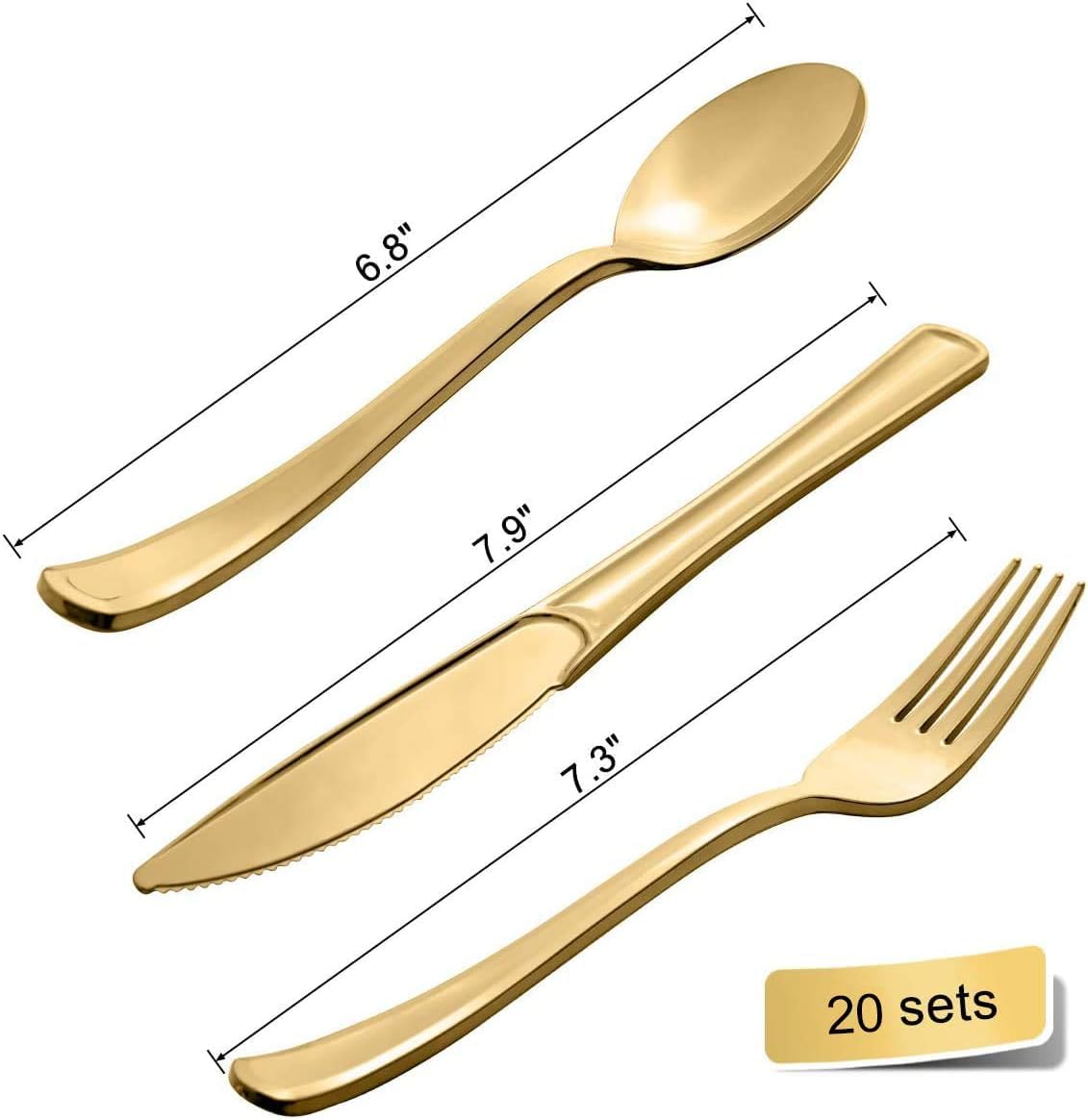 141Stück Schwarzesgold Partygeschirr,Partyzubehör Pappteller Set,Wiederverwendbar Papier Geschirr Set einschließlich Tischdecke Teller Becher Servietten zum Geburtstag,Hochzeiten,Jubiläums(20 Gäste)