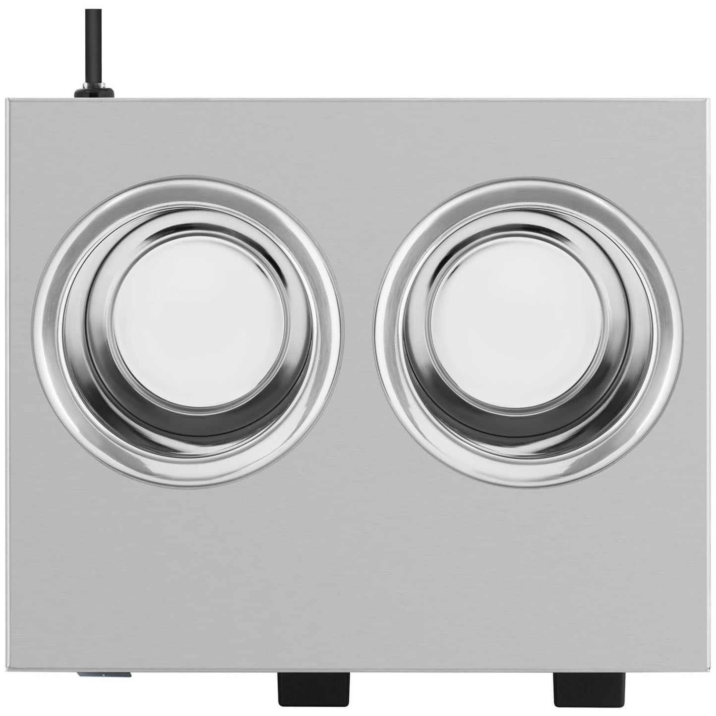 Royal Catering RCSW-16 Saucenwärmer 2 x 1 L Bedienfeld unten 40-90 °C 400 W Saucenwärmer Schokowärmer