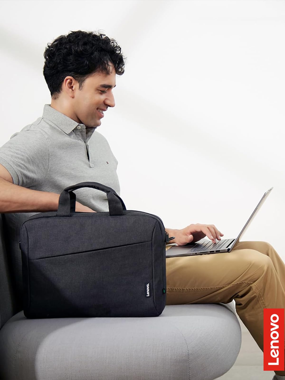 Lenovo [Tasche] 15,6 Zoll Casual Topload Laptop Tasche T210 (wasserabweisend), works with Chromebook (WWCB), schwarz, 435 g (0.90 lbs)
