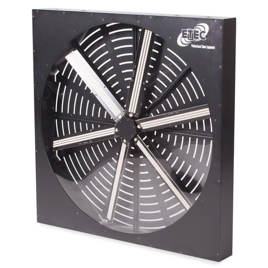 ETEC Professional LED Fan 7070 RGB DMX Ventilatoreffekt Rotation Veranstaltung Event Bühne Festival DJ Party Disco Lichteffekt