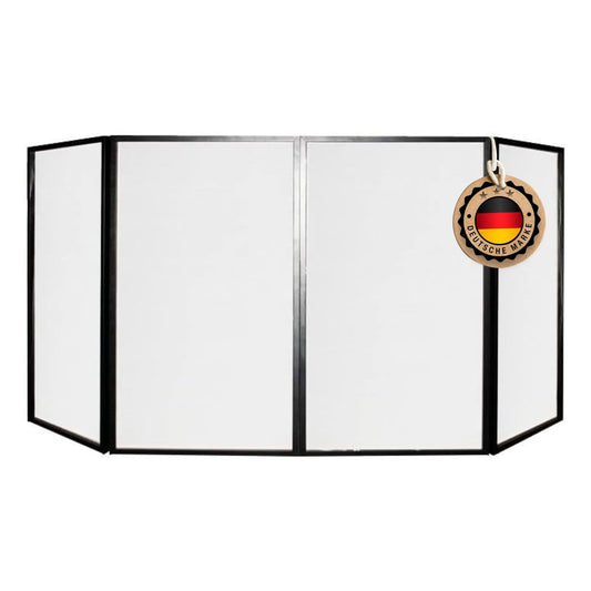 ETEC Professional DJ Screen 4 Segmente – Workstation für Party, Disco, Club, Show, Bühne und Event – Lichteffekt