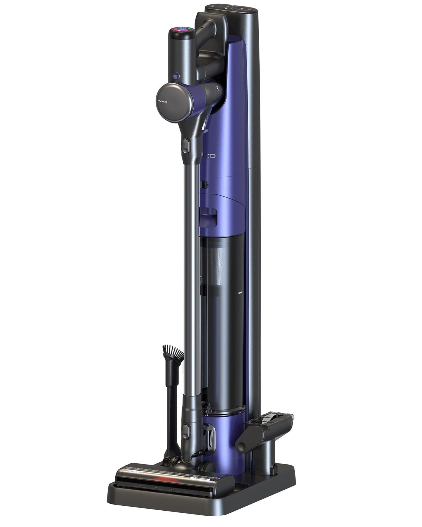 Tineco Pure ONE Station Pet Akku Staubsauger mit 3L Staubbeutel, Kabellos Staubsauger 65 min Laufzeit Stielstaubsauger Starke Saugleistung 1,22kg Gewicht für Hartboden, Teppich, Tierhaare