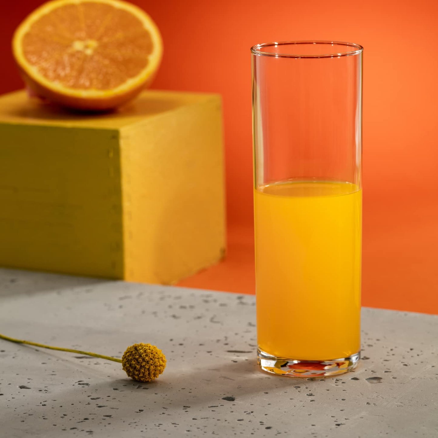 Krosno Getränke Glas Wassergläser, zartes, leichtes Glas| 6-teiliges Set | 200 ml | Pure Kollektion | Perfekt für Zuhause, Restaurants und für Partys und Veranstaltungen | Spülmaschinenfest