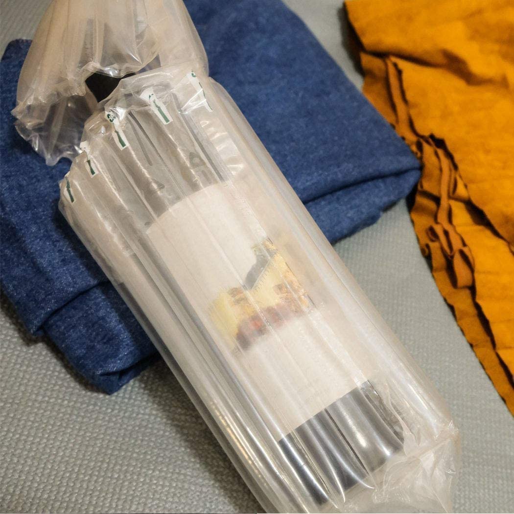 PIQIUQIU 10 Weinflaschen-Schutzvorrichtungen und aufblasbare Luftsäulen Beutel für eine sichere Verpackung und einen sicheren Transport -mit Luftpumpe (Zufällige Farbe)