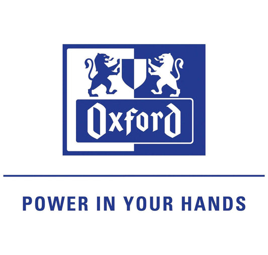 Oxford Notizblock, A6, mit Spirale, 240 Seiten, kariert, sortiert, 5er Pack