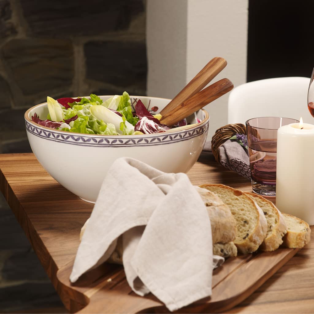 Villeroy & Boch - Artesano Original Salatbesteck, natürliches Design als Lebensstil, Akazienholz, braun, Salatbesteck 2tlg.