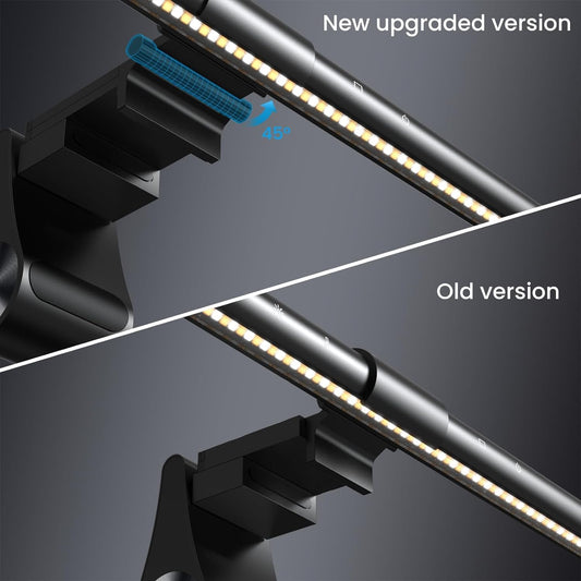 Quntis Computer Monitor Lampe LED mit Touch Control, 40cm Monitor Light Bar mit Anti-blaues Licht, Bildschirmlampe USB mit Auto-Dimmen, PC Büro Lampe