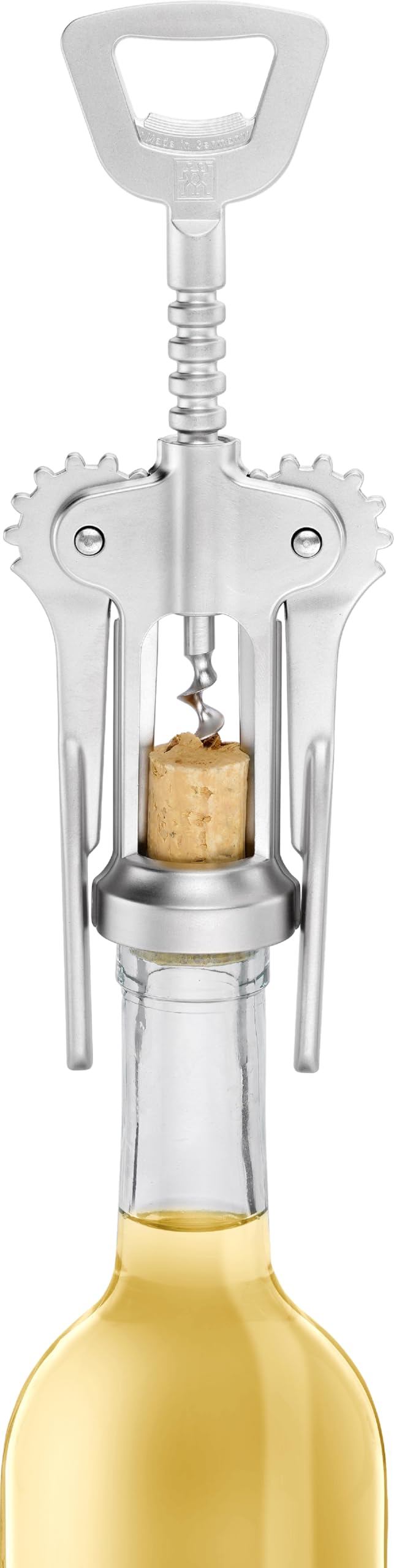 ZWILLING Sommelier Doppelheber-Korkenzieher, 20 cm, silber [Made in Germany]