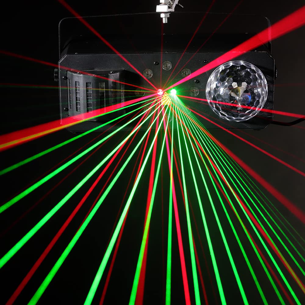 ETEC Professional LED Partybox FX-3 DMX Derby Magic Ball Stroboskop Moonflower DJ Effekt Disco Wash Jelly Astro Ball Veranstaltung Bühnenbeleuchtung Party Show Farbmischung