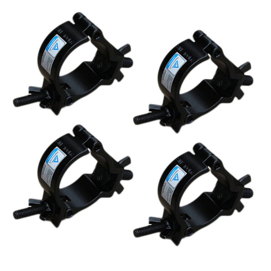 Robuste Klammen für bewegliche Bühnenlichter und Scheinwerfer, Klemmen, Befestigungsset für Strahler, 5,1 cm, Aluminiumlegierung 4PCS (4PCS)