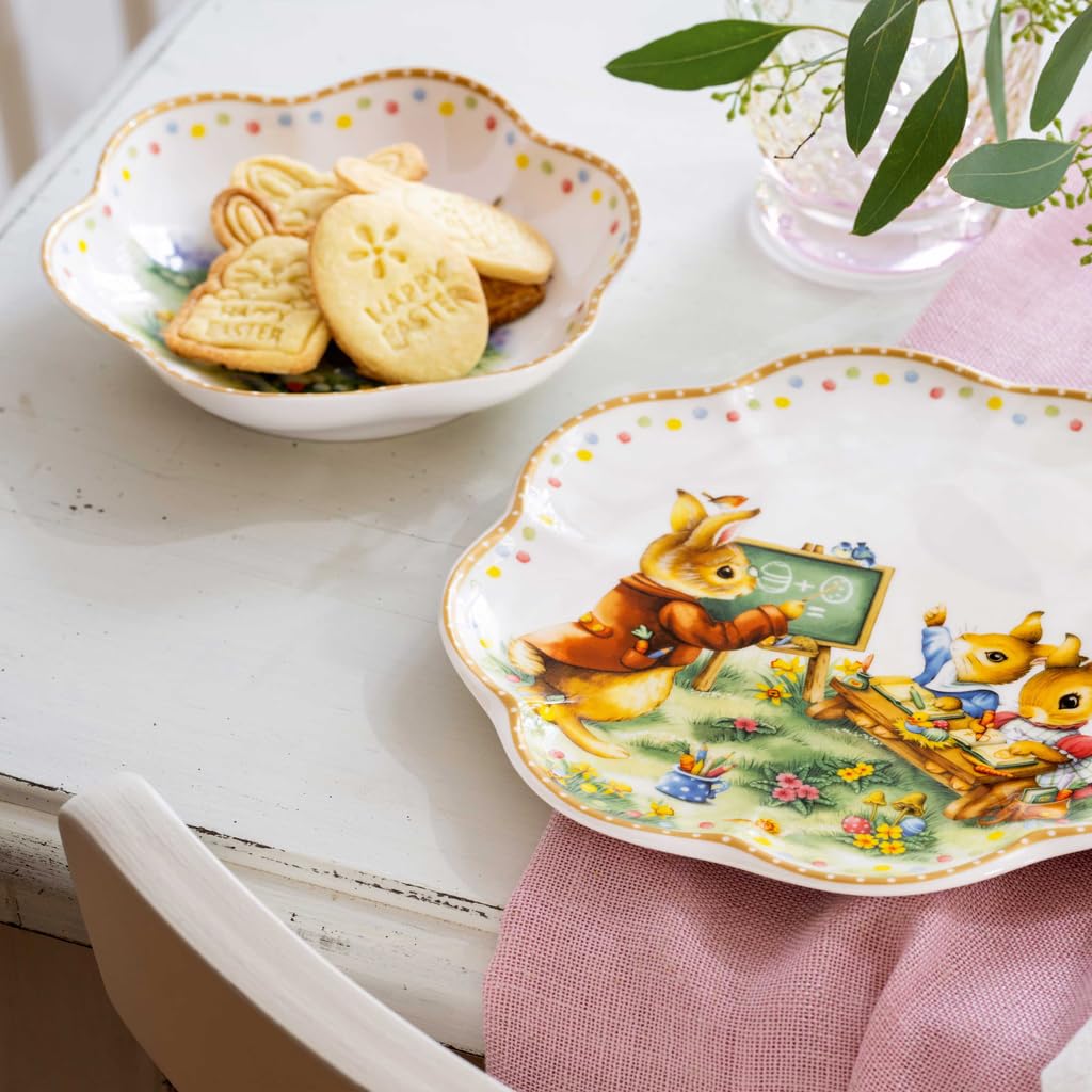 Villeroy & Boch – Annual Easter Edition Jahresschale 2025 Bunt, Schale Keramik, Schüssel, Bowl, Ostern Deko, Oster Dekoration, Osterdeko, Limitiertes Sammlerstück, Premium Porzellan