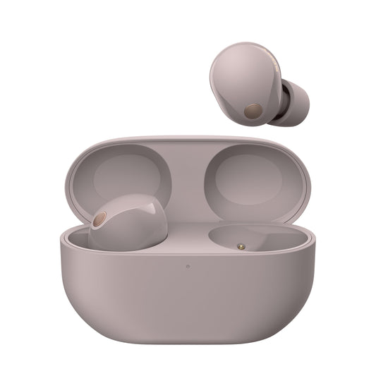 Sony WF-1000XM5 Kabellose Noise Cancelling Kopfhörer, Bluetooth, In-Ear-Kopfhörer, Mikrofon, bis zu 24 Stunden Akkulaufzeit, Schnellladefunktion, IPX4, iOS & Android kompatibel - Rosa