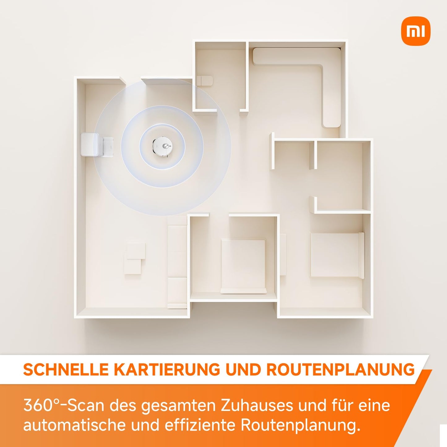 Xiaomi Robot Vacuum X20 Pro – 7000 Pa Saugleistung, duales Moppsystem, 75 Tage Staubbehälterkapazität, 4 Reinigungsmodi und 5200mAh Akku für eine gründliche und smarte Reinigung im Haushalt