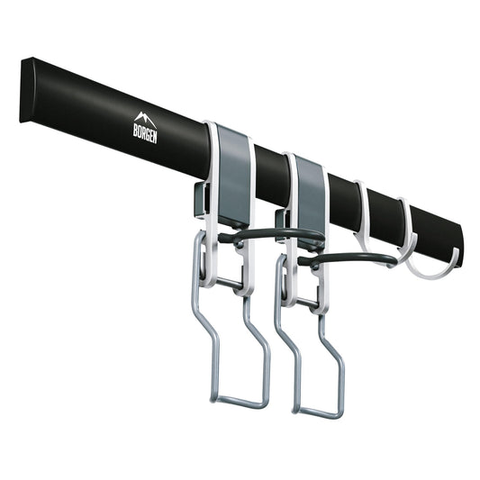 Borgen Fahrrad Wandhalterung vertikal für E-Bike, Mountainbike und Rennrad