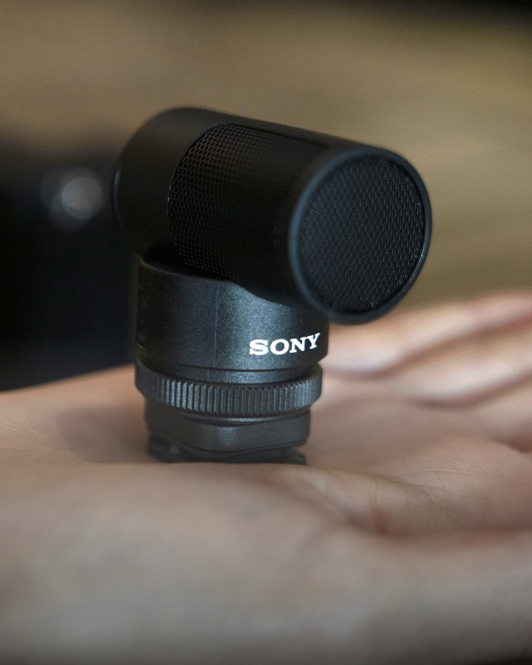 Sony ECM-G1, Shotgun Mikrofon, Klarer Klang, Windschutz, Kompakt & Leicht, Ideal für Kameras, Vlogs, Content Kreation, Streaming