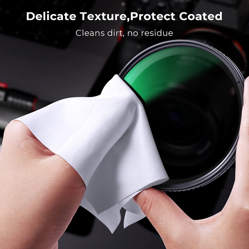 K&F Concept® Objektiv Reinigungsset 3er Foto Reinigungsset für DSLR Kamera Objektive Filter Handys mit Lenspen Reinigungspinsel Blasebalg Mikrofasertuch
