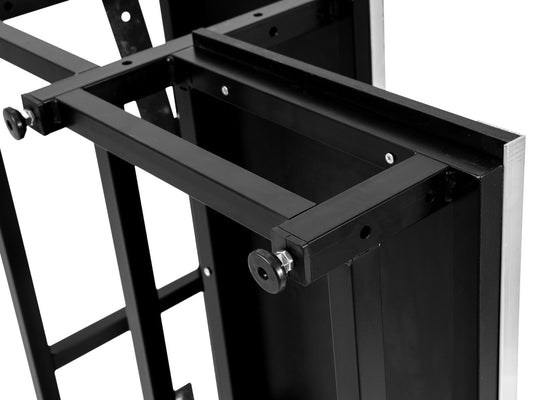 ALUTRUSS BE-1 Bühnentreppe 20/40cm | 2-stufiges Treppensystem für ALUTRUSS BE- Bühnenelemente