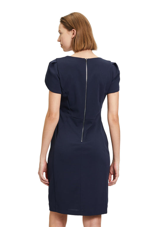 Vera Mont Damen Cocktailkleid Kurzarm Night Sky,44