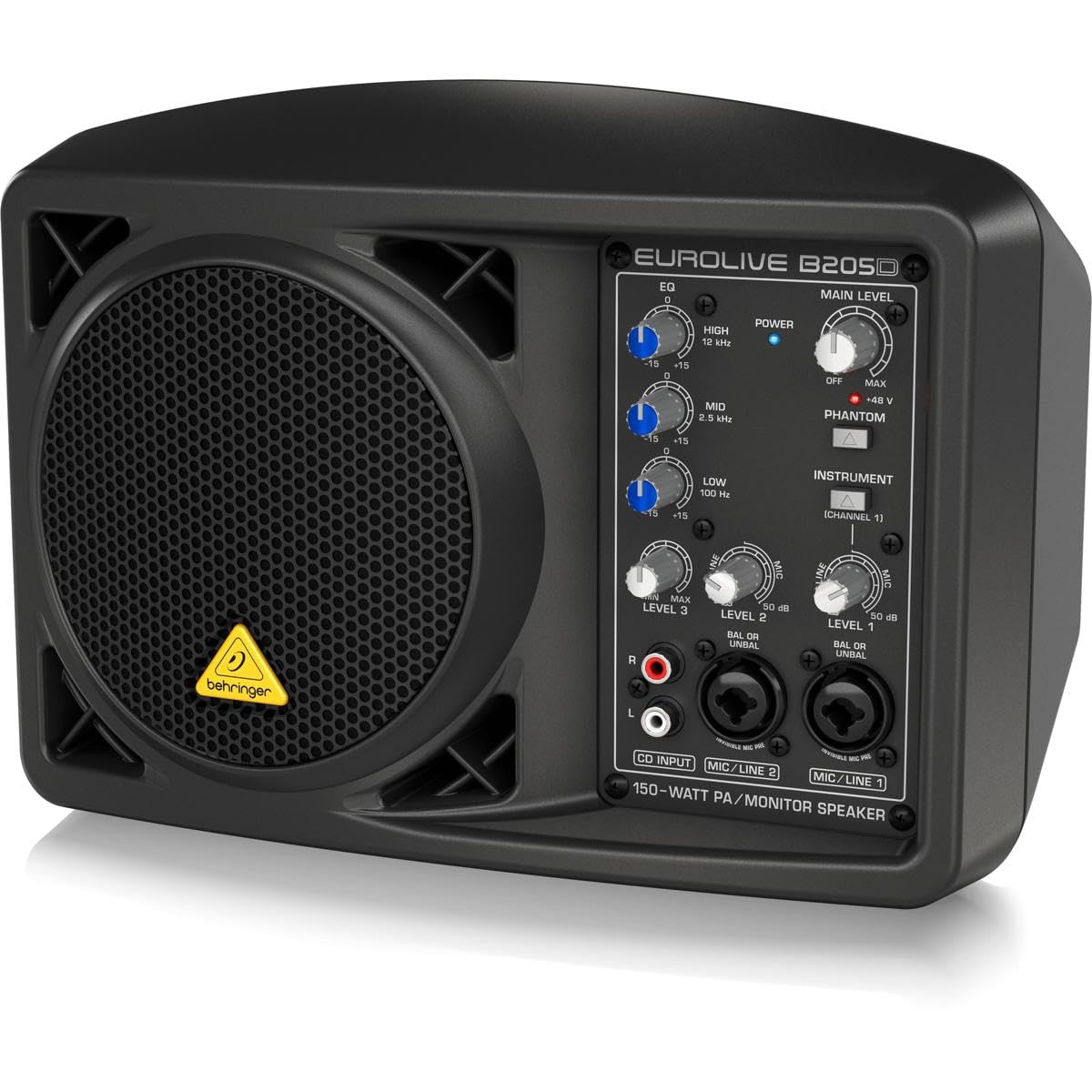 Behringer EUROLIVE B205D Ultrakompaktes 150-Watt-PA/Monitor-Lautsprechersystem