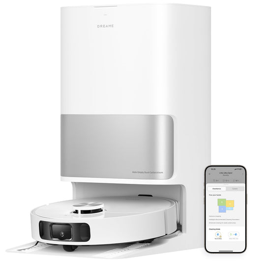 DREAME L10s Ultra Gen 2 Saugroboter mit Wischfunktion,MopExtend™ RoboSwing-Technologie, 10.000 Pa Vormax™-Saugkraft, Haustiermodus, vollautomatischer Basisstation,vielseitiger Teppichreinigung