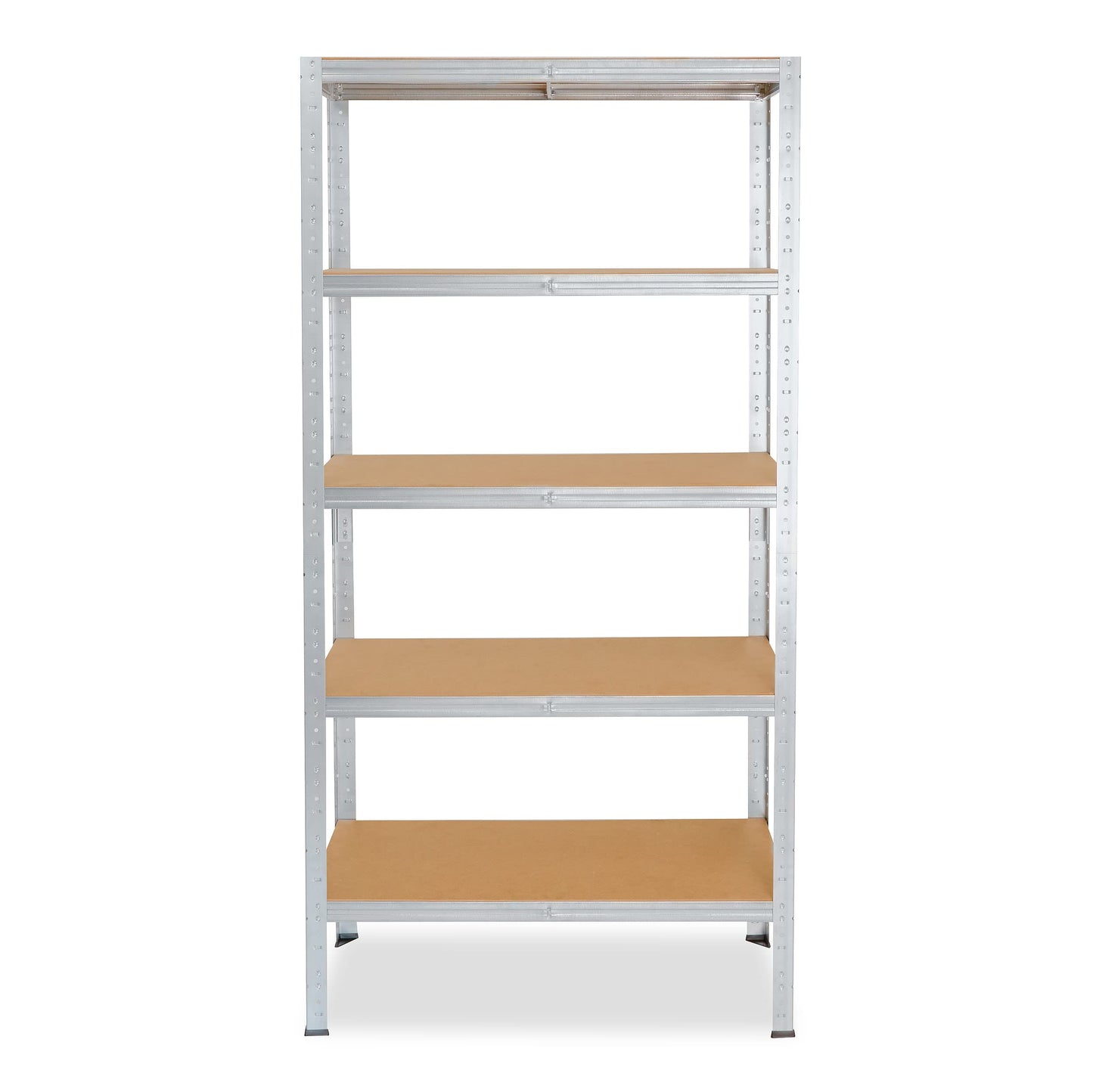 shelfplaza® 200x100x40cm Home Schwerlastregal verzinkt/Metallregal mit 5 Böden/Kellerregal Metall, Garagenregal, Werkstattregal oder Regal Lagerregal/Steckregal Metall mit 175kg Tragkraft