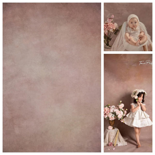 WaW 1,5x2,2m Hellbraun Mottled Fotohintergrund Stoff, Subtile Unregelmäßige Punkte für Shabby Vintage Fotostudios, Kinder Neugeborenen Fotografie