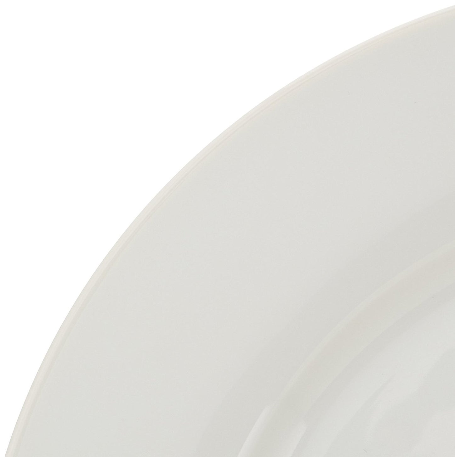 Amazon Basics Geschirrservice, 18-teilig, für 6 Personen, Weiß