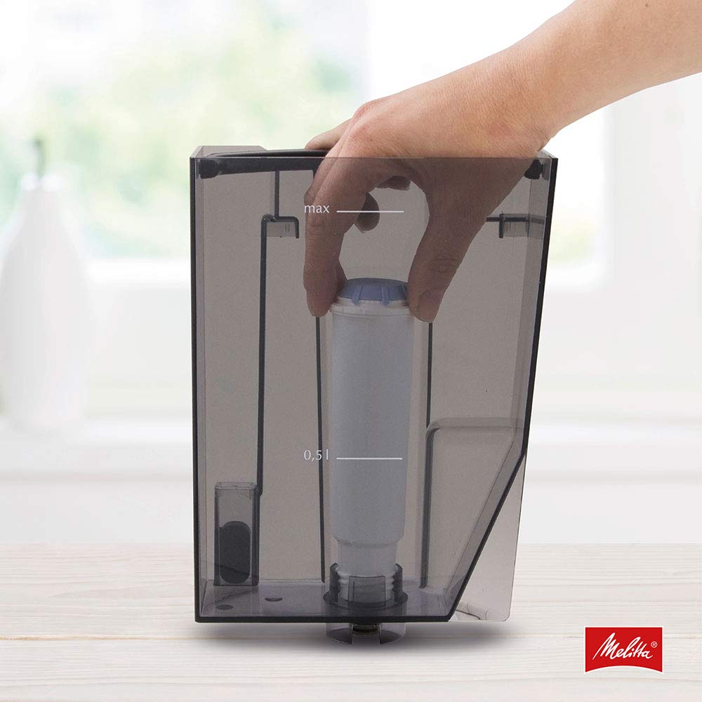 Melitta Filterpatronen Pro Aqua (3 Patronen) – Kalkfilter für Kaffeevollautomaten, verhindern Kalkablagerungen & reduzieren Schadstoffe für den besten Kaffeegeschmack