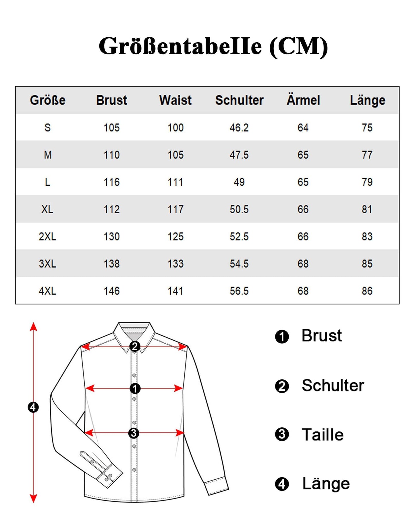 J.VER Hemd Herren Langarm Bügelfrei Business Hemd Regular Fit Anzug Freizeithemden Elastiscer Modische Herren Hemden,Weiß,L