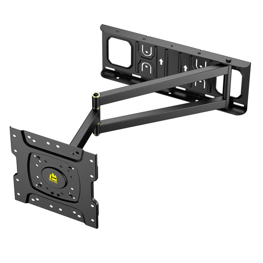 FORGING MOUNT TV Wandhalterung mit 650mm Lange Reichweite für 13-43 Zoll LCD/LED/OLED Flachbildschirme bis 35 kg TV Halterung, Neigbar, Schwenk- und Drehbar, TV-Wandhalterung, Max. VESA 200x200mm