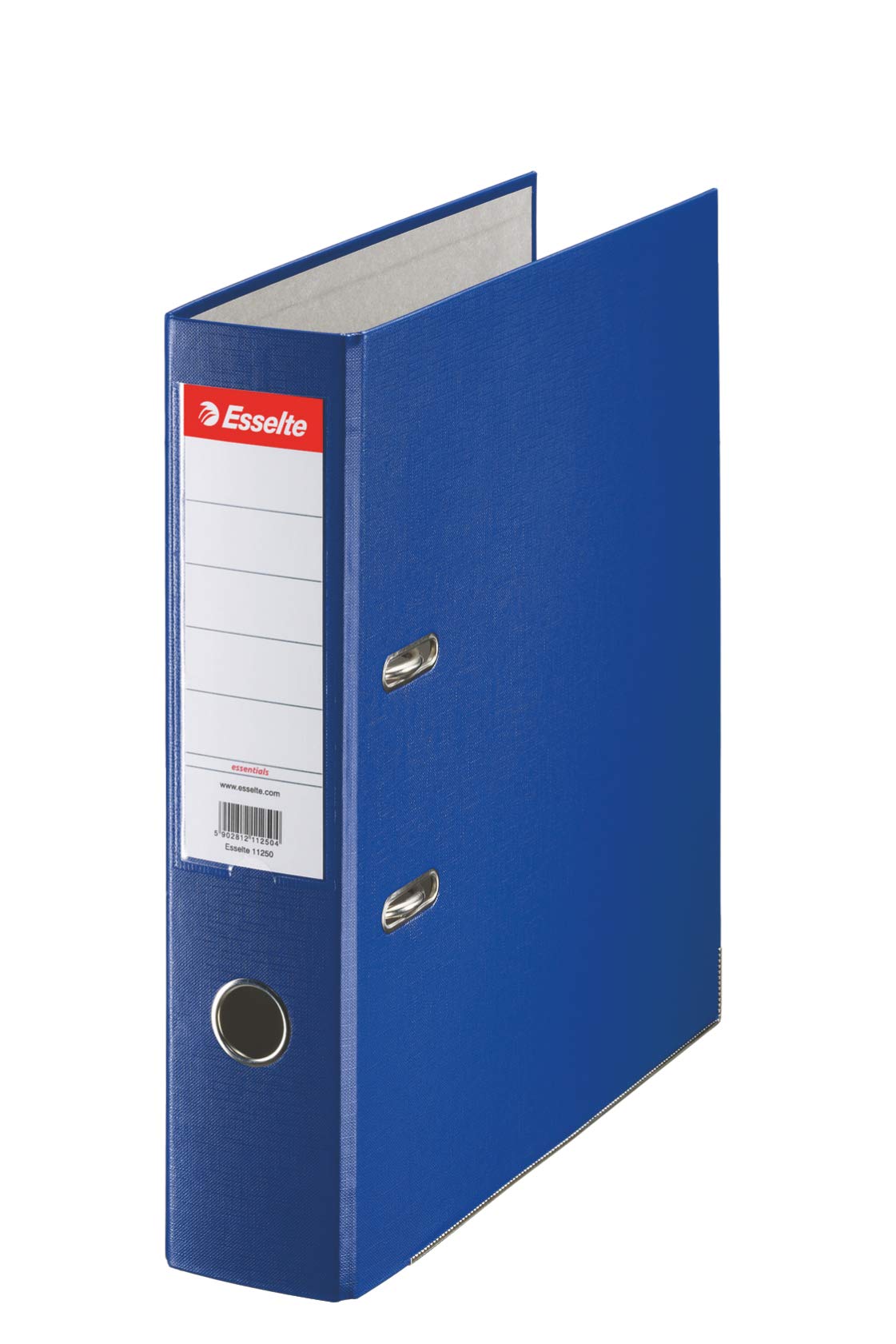 Esselte Ordner, A4, 3er Pack, 75 mm Rückenbreite, Kunststoff, schwarz, 628327