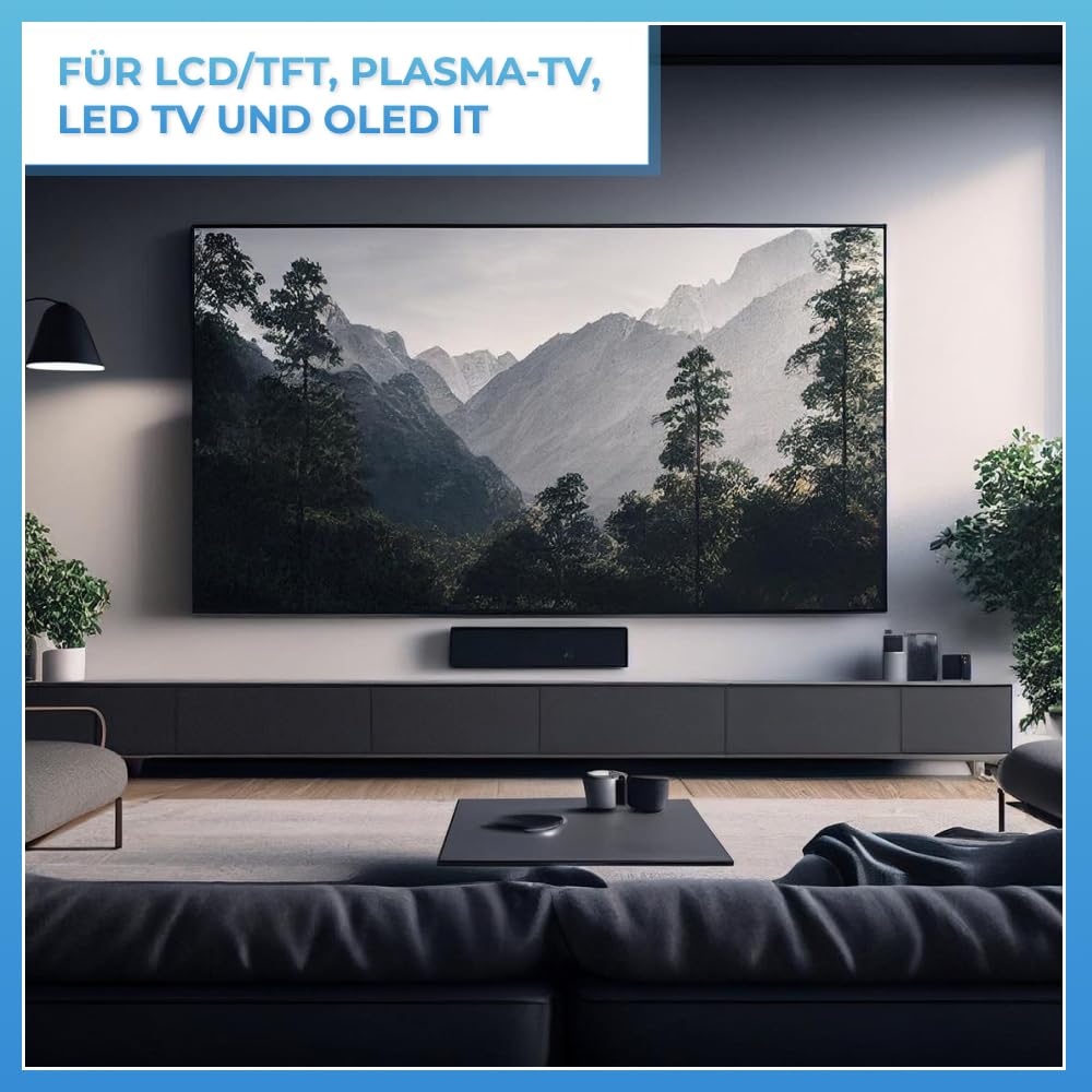 500ml Bildschirmreinigungsspray + 3X Mikrofasertuch: 40x40cm, 30x30cm, | Reinigungsflüssigkeit | Für Smartphone, Laptop, Tablet, TV, LCD/TFT, LED, OLED, Monitore, Uhren | Kein Verschmieren