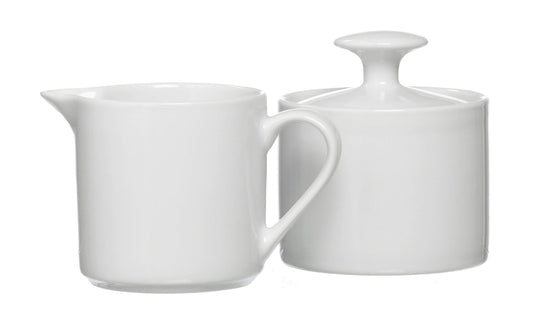 Ritzenhoff & Breker Zuckerdose und Milchkännchen Bianco, 2-teilig