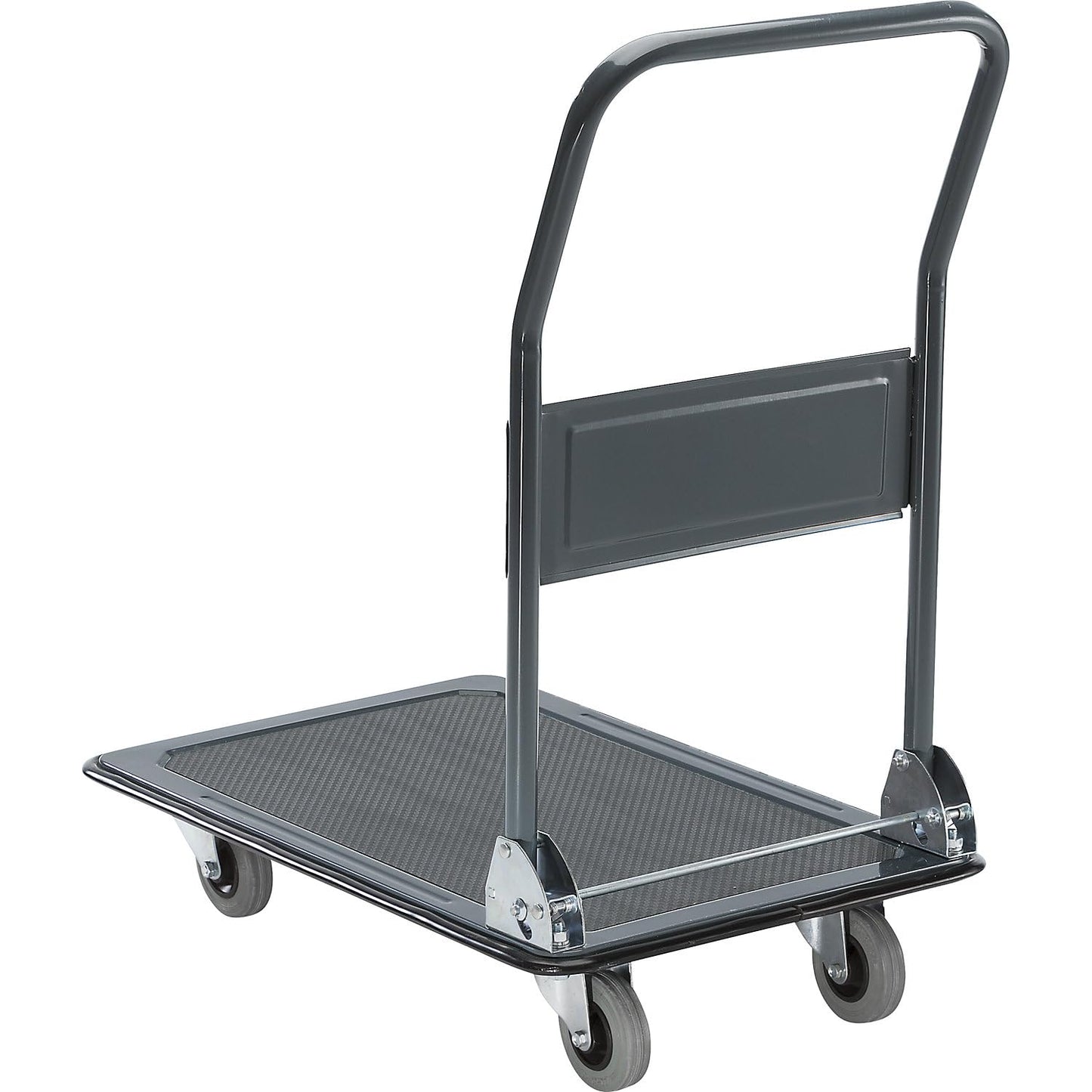 eurokraft | basic | Plattformwagen | LxBxH 780 x 500 x 900 mm | Tragfähigkeit 150 kg