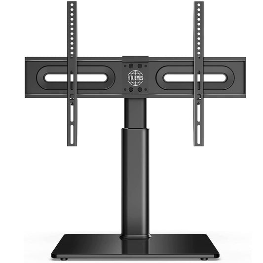 FITUEYES TV Standfuß TV Ständer Fernsehstand für 32 bis 65 Zoll Fernseher höhenverstellbar drehbar Max.VESA 600x400