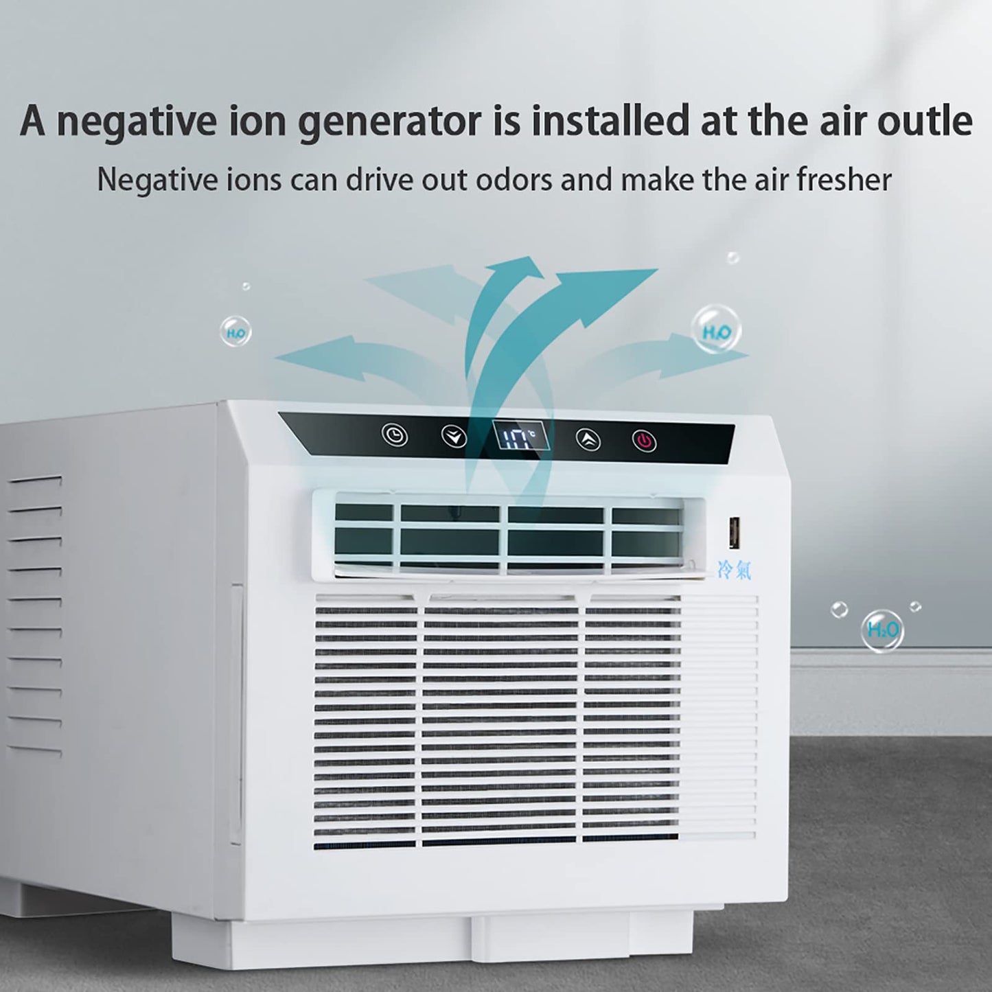 Tragbare mobile Kühlung Klimaanlage Usb Schnellladung Kostenlose Installation Fernbedienung Timing für Home Office Outdoor