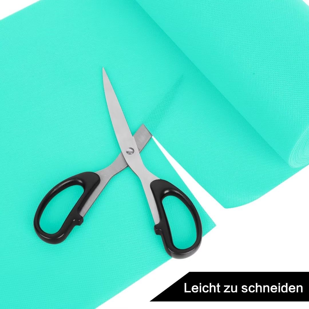 Longing Home Tischdeckenrolle, 1.18 × 45M, Türkis, Einweg Vlies Stoffähnlich Tischdecke Rolle, Meterware Tischtuchrolle, Geeignet Für Geburtstag, Party, Deko