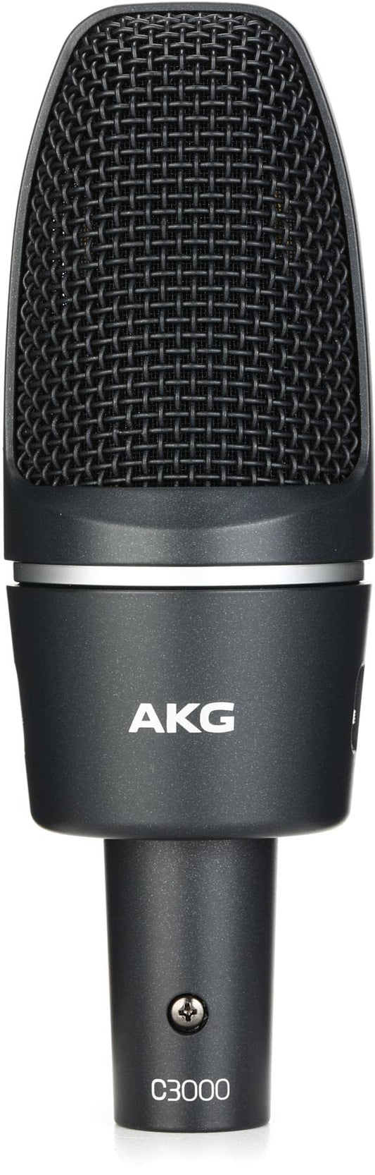 AKG C3000 Hochleistungs-Großmembran-Kondensatormikrofon, schwarz
