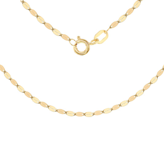 Carissima Gold Damen-Rolokette 375 Gelbgold-1.19.6063