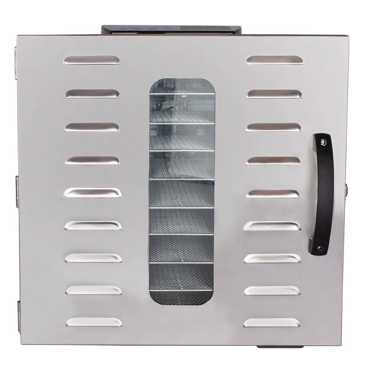 Titel: Beeketal BDA-15 Edelstahl-Dörrautomat, Profi Gastro-Modell mit 10 Etagen, 24h-Timer und 30-90°C Temperaturregelung, inkl. 10 Roste