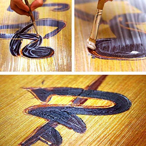 murando HandArt Claude Monet 120x80 cm 1 tlg - Wand Deko Vlies Leinwand Bilder Groß Wanddeko Wohnzimmer Schlafzimmer Kunstdrucke Abstrakt l-G-10069-b-a