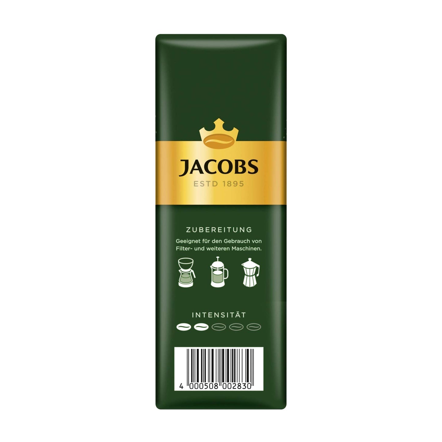 Jacobs Filterkaffee Krönung Mild, 12er Pack (12 x 500 g) gemahlener Kaffee