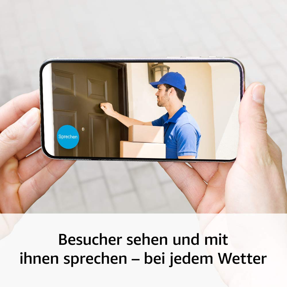 Blink Outdoor – kabellose, witterungsbeständige HD-Überwachungskamera mit zwei Jahren Batterielaufzeit und Bewegungserfassung, funktioniert mit Alexa |1 Kamera