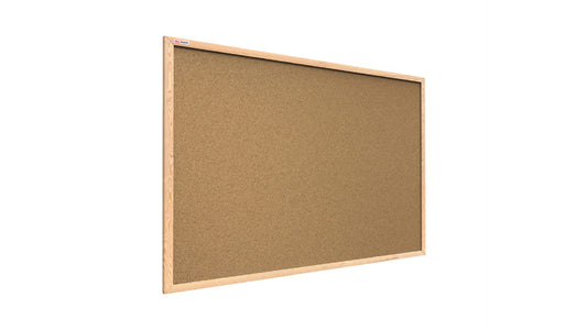 ALLboards Pinnwand mit Holz Rahmen 60x40cm Korktafel Korkwand Pinnwand Kork