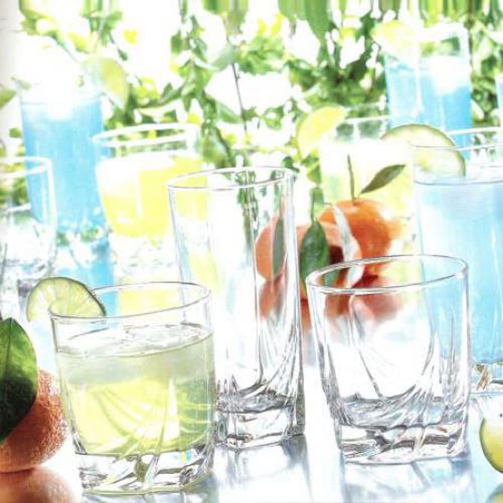 Dajar 6 Niedrigen Trinkgläser Ascot 300 ml Luminarc, Glas, Transparent, 6 Stück (1er Pack), 6 33768